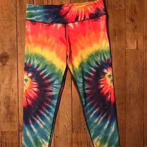 Left Coast Vibes Tie dye leggings
